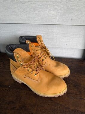 Timberland Waterproof Tan Nubuck Leather Boots